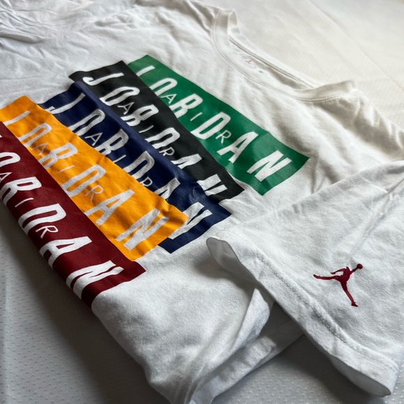 New Nike Air Jordan Kids Basketball T Shirt - Picture 1 of 5